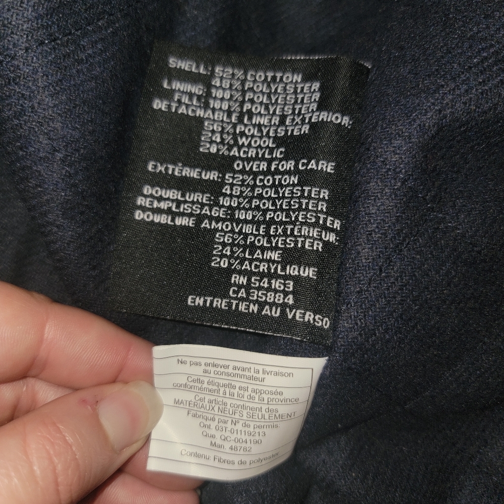 Cole Haan Coat Size M Black - Picture 5 of 11